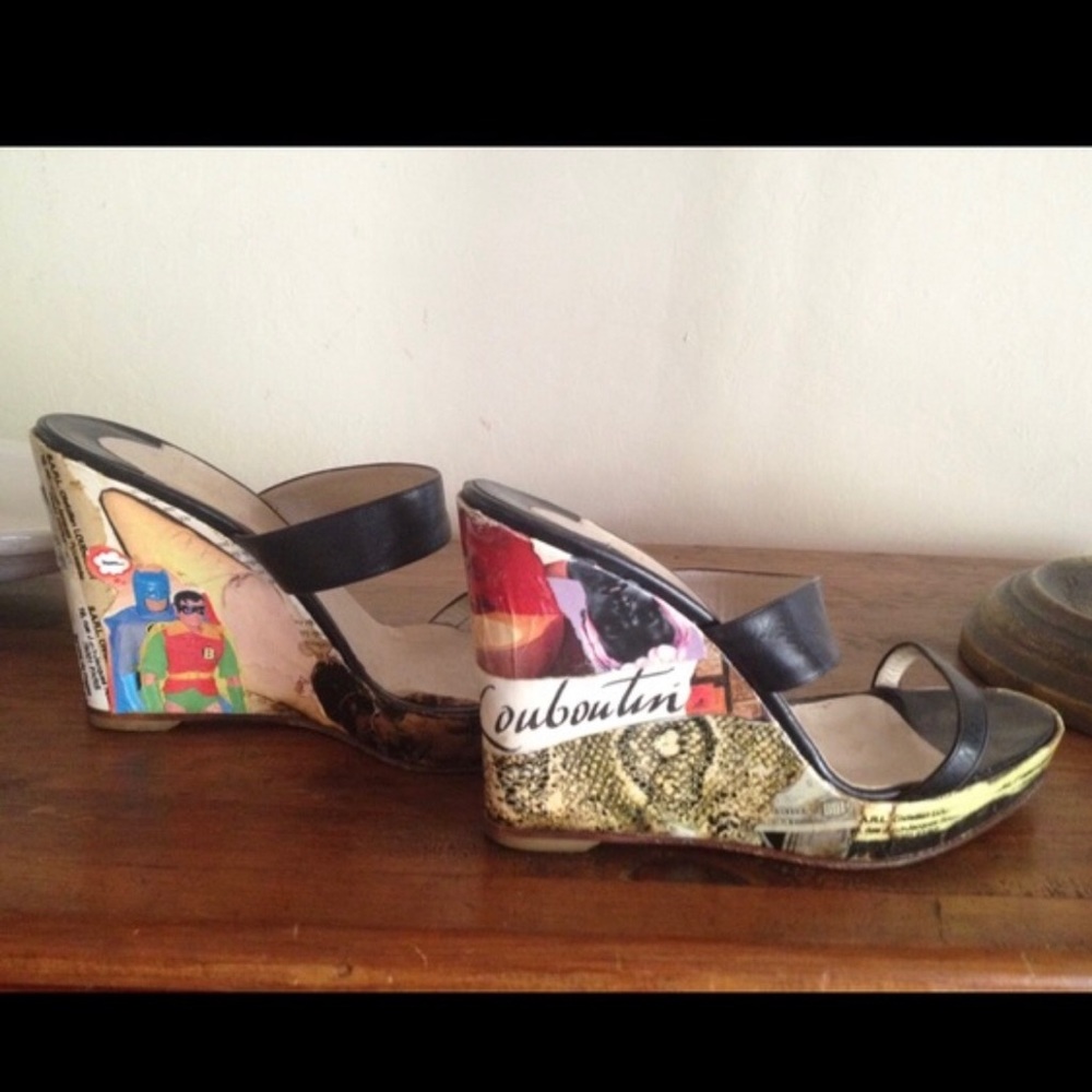 Christian Louboutin one of a kind vintage wedge